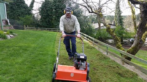 Lawn Thatching Oakstead Victoria Tree Service Arborist And Property Care