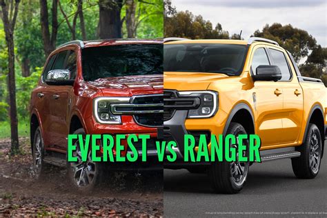 2022 Ford Everest Vs Ranger Differences And Changes Compared