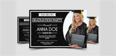 Free 10 Beautiful Graduation Invitation Templates In Ai Ms Word