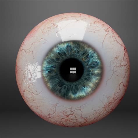 3d Model Realtime Human Eyes Cgtrader
