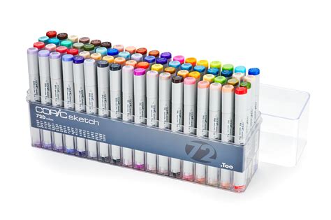 Copic® Sketch Marker Set 72 Colors D