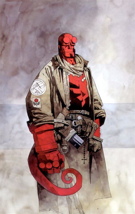 Hellboy Mike Mignola Space In Text Rare Comic Books Comic Book