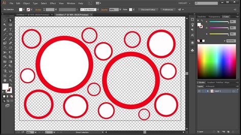 Transparent Background In Adobe Illustrator Youtube