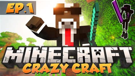 Minecraft Crazy Craft Begins Crazy Craft Modded Survival Ep 1