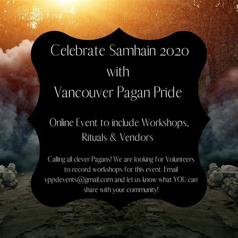 Vancouver Pagan Pride Home