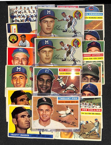 Eddie mathews was a major league baseball player and hall of famer. Lot Detail - Lot of 21 1955-56 Topps Baseball Cards w. Eddie Mathews