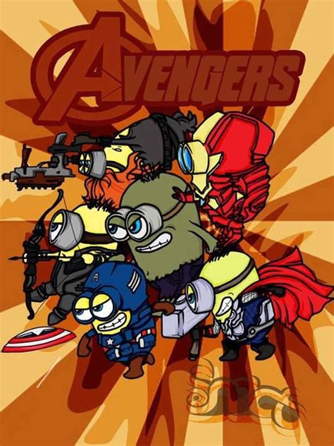 Minions Assemble Minion Avengers Avengers Comic Movies