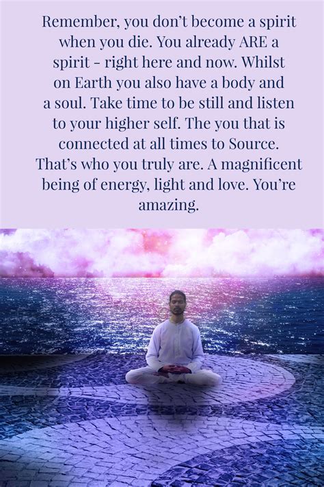 Learn how to open yourself up to your spiritual side and find what you believe in. Believe: Get in touch with your higher self | Spiritual ...