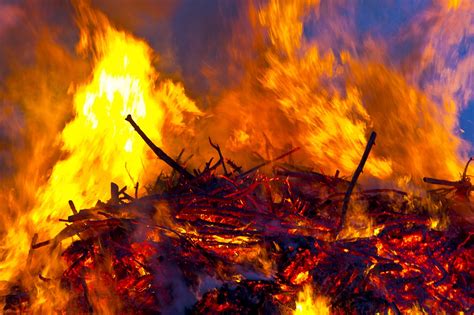 Easter Fire Flames Regional Free Photo On Pixabay