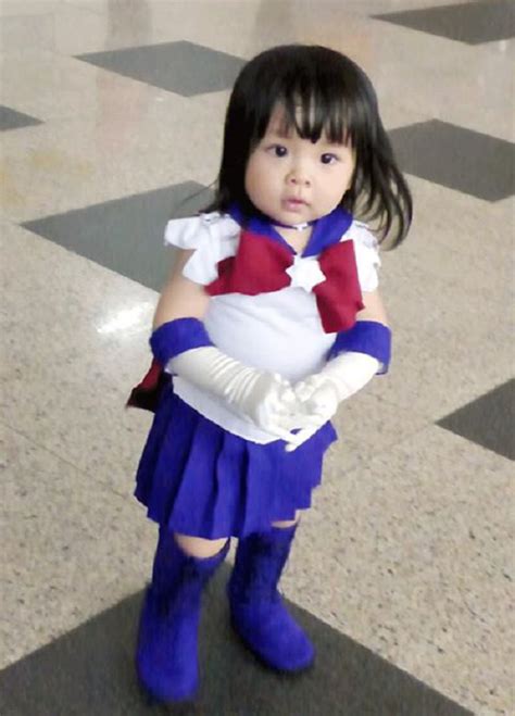 The Most Adorable Sailor Saturn You Will Never Meet RocketNews Adorable Tiny Cosplayer Puts
