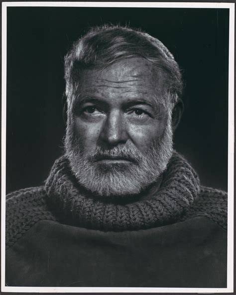 Ernest Hemingway 1957 Foto Face Yousuf Karsh C G Jung Witty