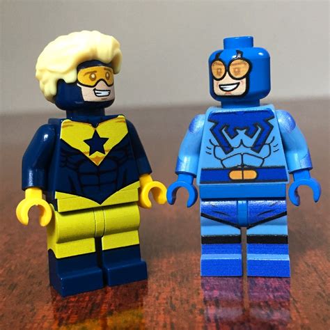 Booster Gold And Blue Beetle Bros4life Lego Booster Gold Le Flickr