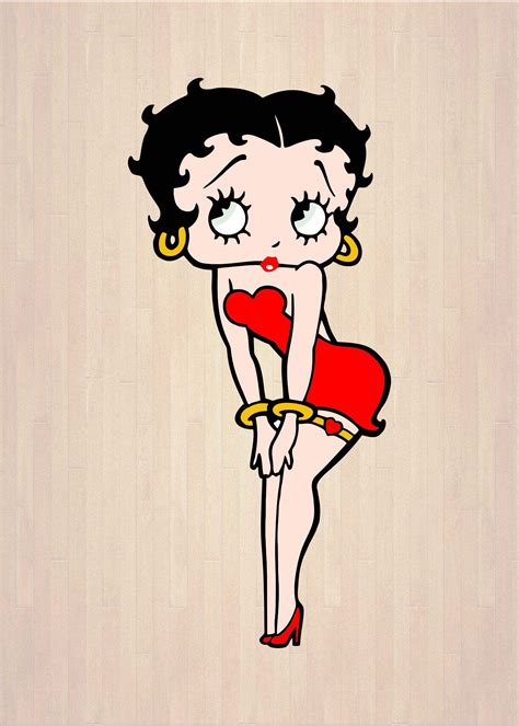 Betty Boop Svg