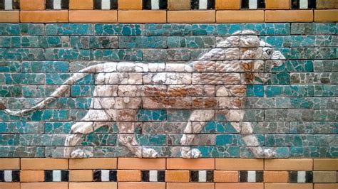 Ishtar Gate Lion Wikiishtargate Paul Downey Flickr