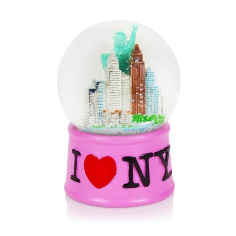 65mm I Love Ny New York Snow Globe — Nytloft