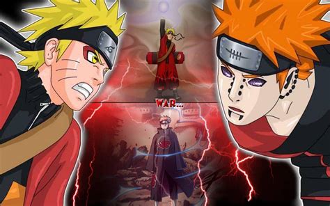 Naruto Vs Pain Wallpaper Wallpapersafari