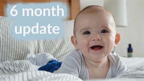 Baby 6 Month Update Jenson Youtube