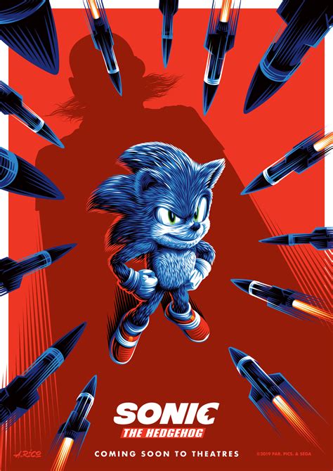 Sonic The Hedgehog Poster Sonic The Hedgehog Printable Movie Poster 50