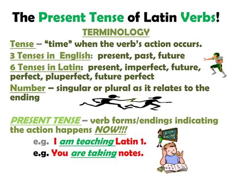 Ppt The Present Tense Of Latin Verbs Powerpoint Presentation Free