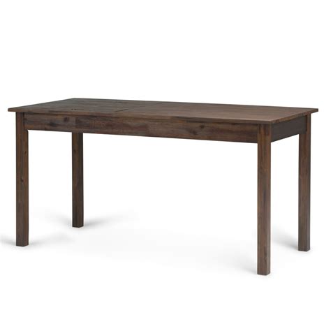 Brooklyn Max Sullivan Solid Acacia Wood Rustic 60 Inch Wide Desk In