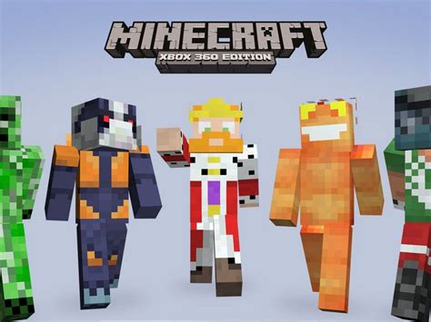 Minecraft Xbox 360 Skin Pack To Offer 40 Skins First