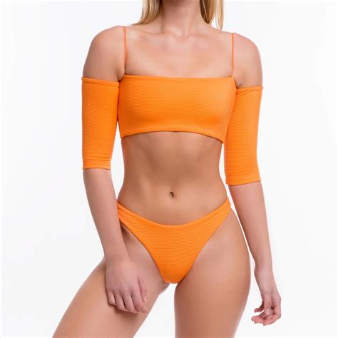 Fawap Women Sexy Solid Push Up High Cut Halter Bikini Set Two Piece Swimsuit