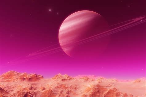 Pink Planets In The Universe Little Astronomy