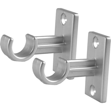 Lot De Supports De Rechange Pour Tringles Rideaux Jusqu Mm En Argent L Cm