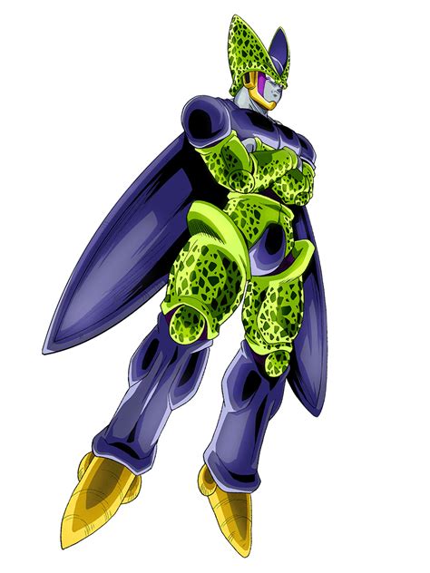 Perfect Cell Render Dokkan Battle By Maxiuchiha22 On Deviantart Perfect Cell Dragon Ball