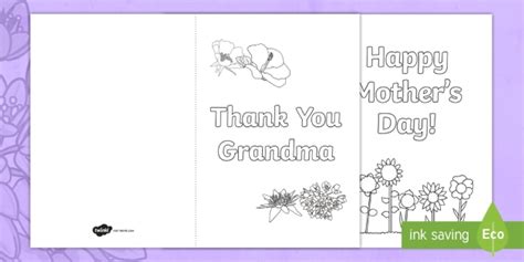 Looking for a customized mother's day card? Cards for Grandma - Mother's Day (teacher made)
