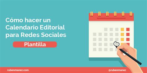 Trabajo Secci N Dif Cil Calendario Para Redes Sociales El Fin