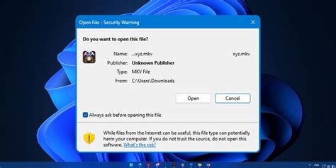 How To Disable Open File Security Warning In Windows