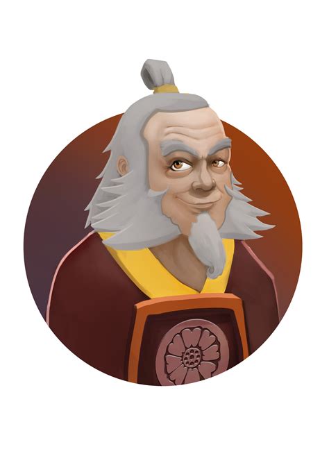 Artstation Uncle Iroh From Avatar The Last Aibender