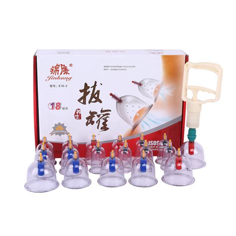 Hot Selling Body Vacuum Cupping Machine Jinkang Vacuum Cupping 18 Cups Cupping China Vacuum