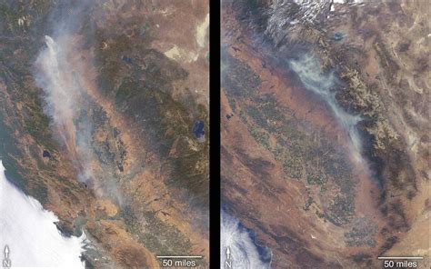 Nasa Daily Picture For August 01 Satellite Views Fires Raging In