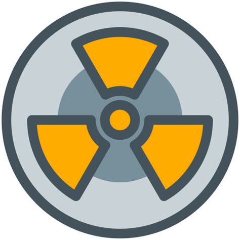 Nuclear Symbol Sciencie Scientific Free Icon Of Science