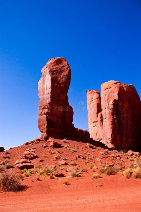 The Thumb Monument Valley National Park Stock Image Image Of Arizona