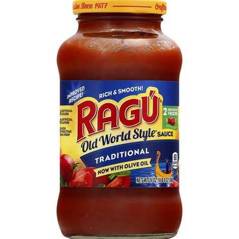 Ragú Old World Style Traditional Sauce 24 Oz From Winn Dixie Instacart