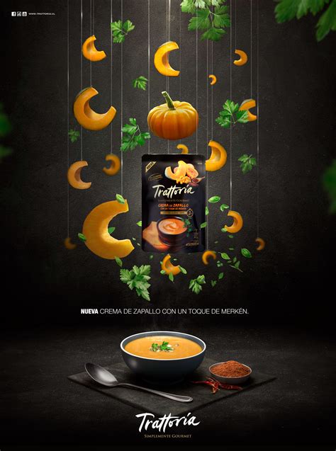 Lanzamiento Cremas Tratoria Food Poster Design Food Graphic Design
