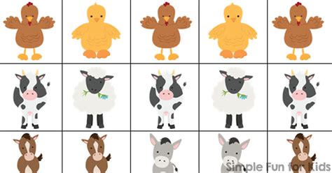 Farm Animal Patterns - Simple Fun for Kids VIP