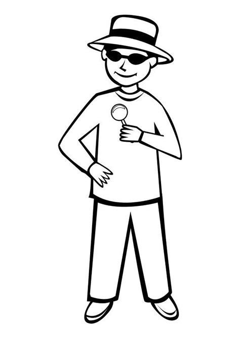 The following games are just right as an introduction to this please keep all copyright information intact. Coloring Page spy kid - free printable coloring pages ...