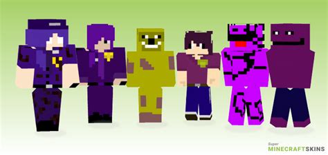 Purple Guy Minecraft Skins Download For Free At Superminecraftskins