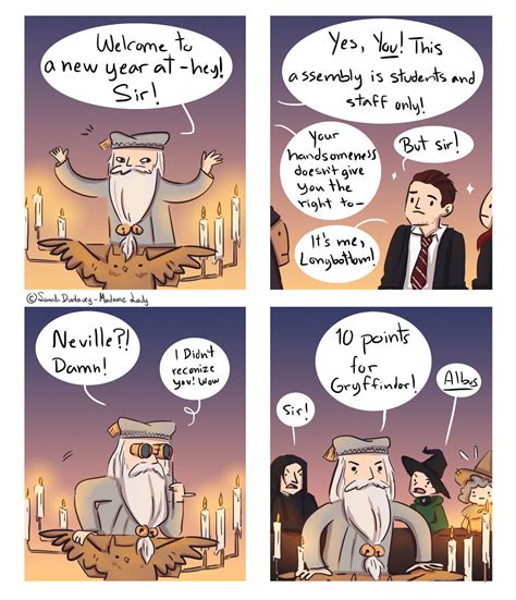 15 Funny Comics Illustrating What Happens In Hogwarts When No One S Watching Demilked