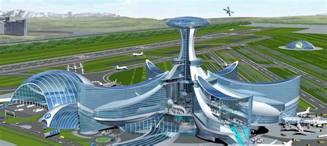 The Airports Of The Future Could Become Hi Tech Pleasure Domes