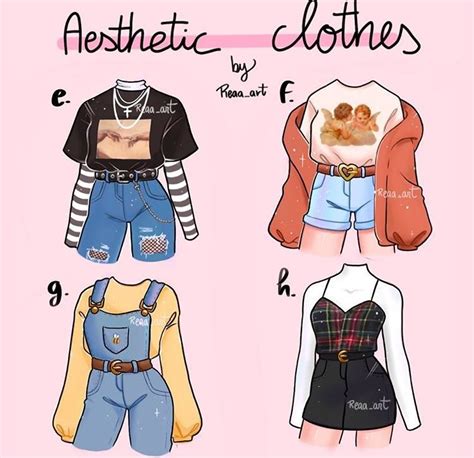 Aesthetic Clothing Reference Drawing Anime Clothes Clothing Sketches