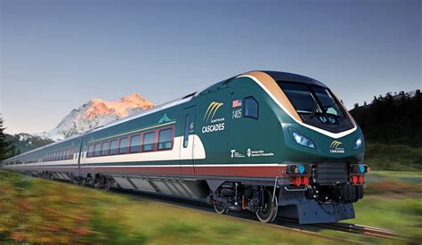 This Is The Design Of Amtrak Cascades Brand New Trains Renderings