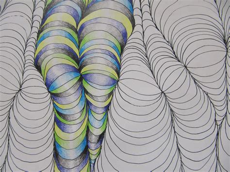 Optical Illusions With Mr E Op Art Lessons Optical Illusion Drawing