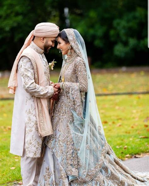 Indian Pakistani Punjabi Wedding Day Pictures Couple Couple Wedding