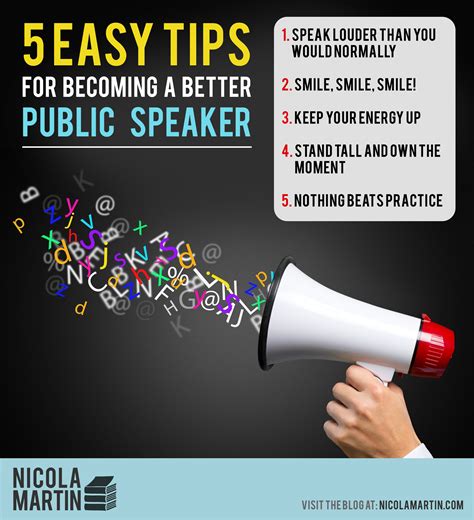 5 Easy Public Speaking Tips Nicola Martin