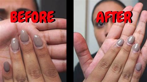 How to Trim Acrylic Nails at Home - YouTube